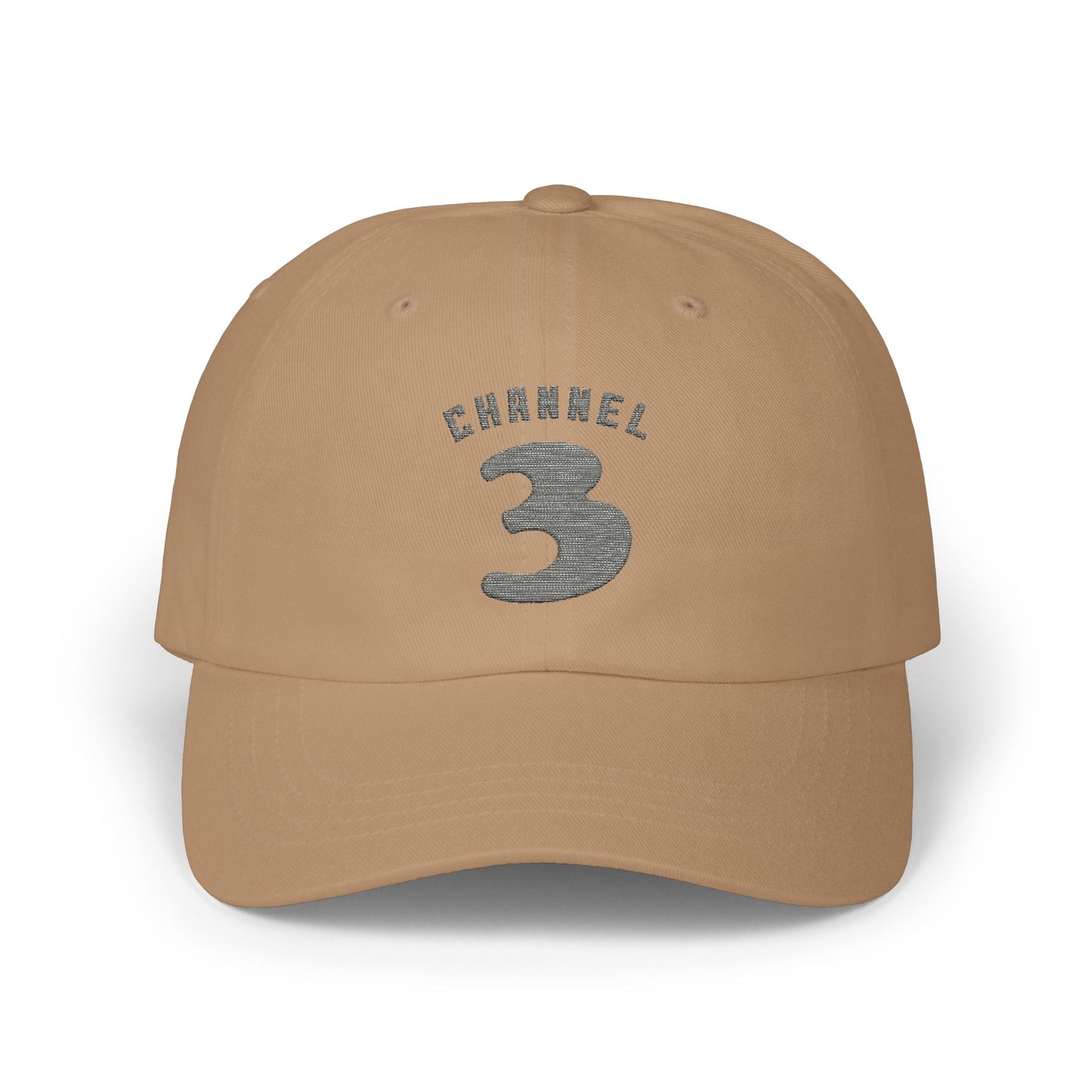 Classic Channel 3 Hat (light gray edition)