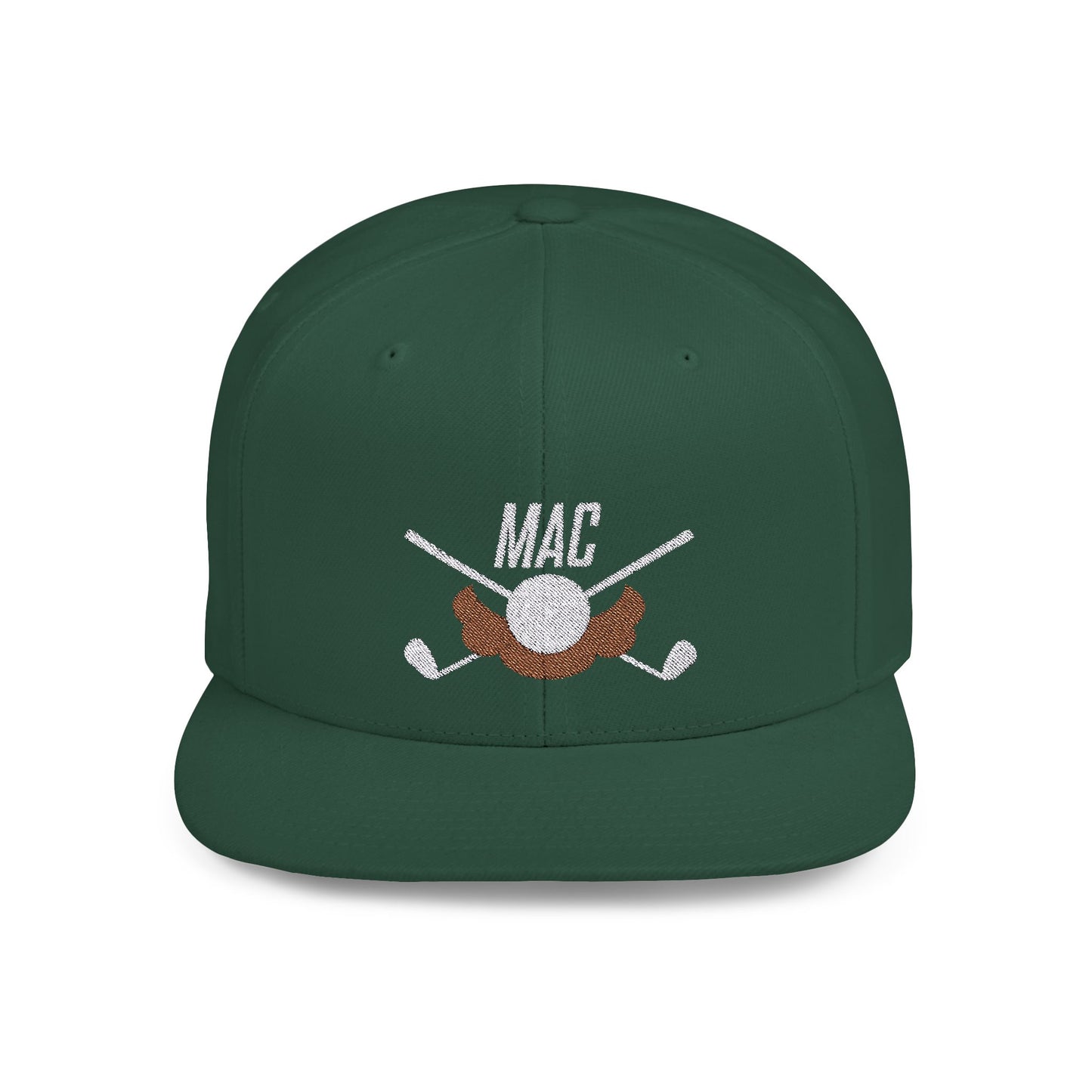 MAC Club Flat Bill Snapback Hat
