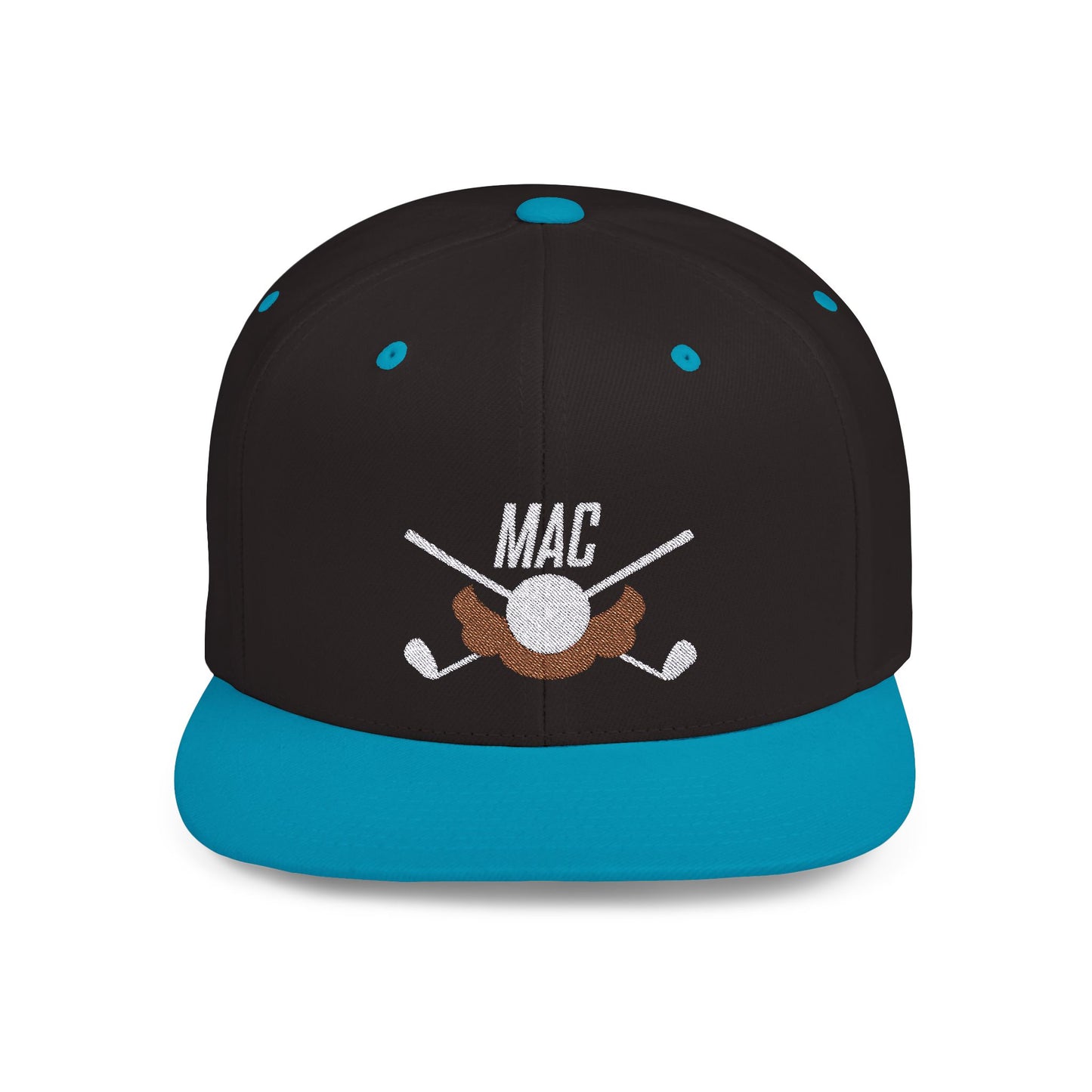 MAC Club Flat Bill Snapback Hat
