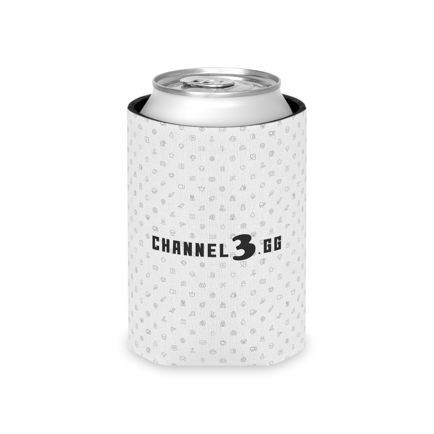 Channel 3 Shield Can Koozie