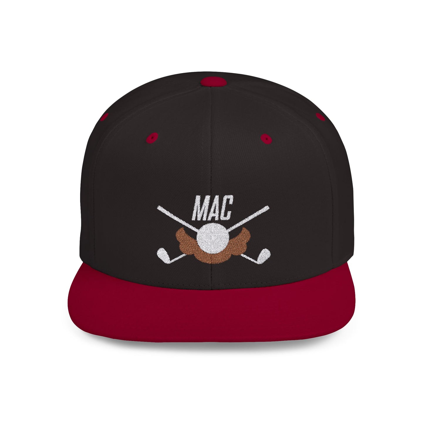 MAC Club Flat Bill Snapback Hat