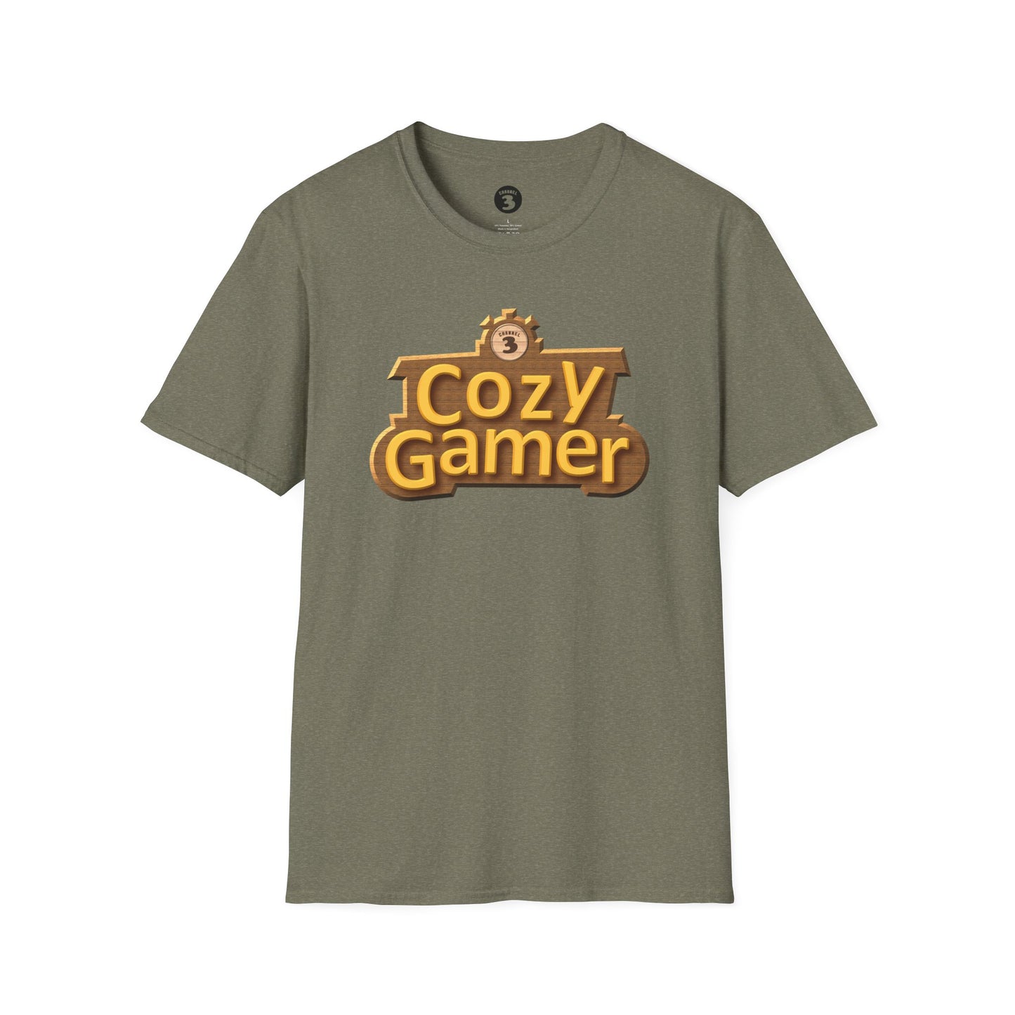 Cozy Gamer Adult Unisex Softstyle T-Shirt