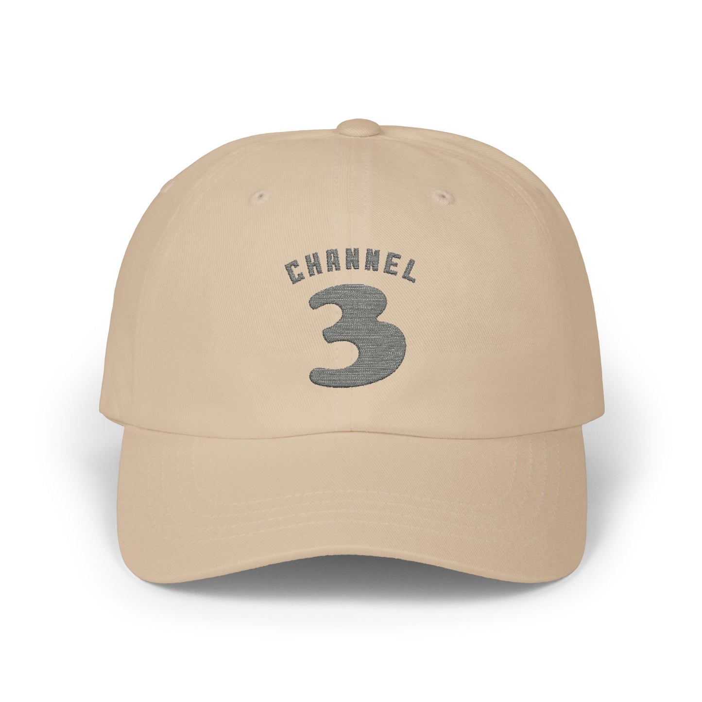 Classic Channel 3 Hat (light gray edition)