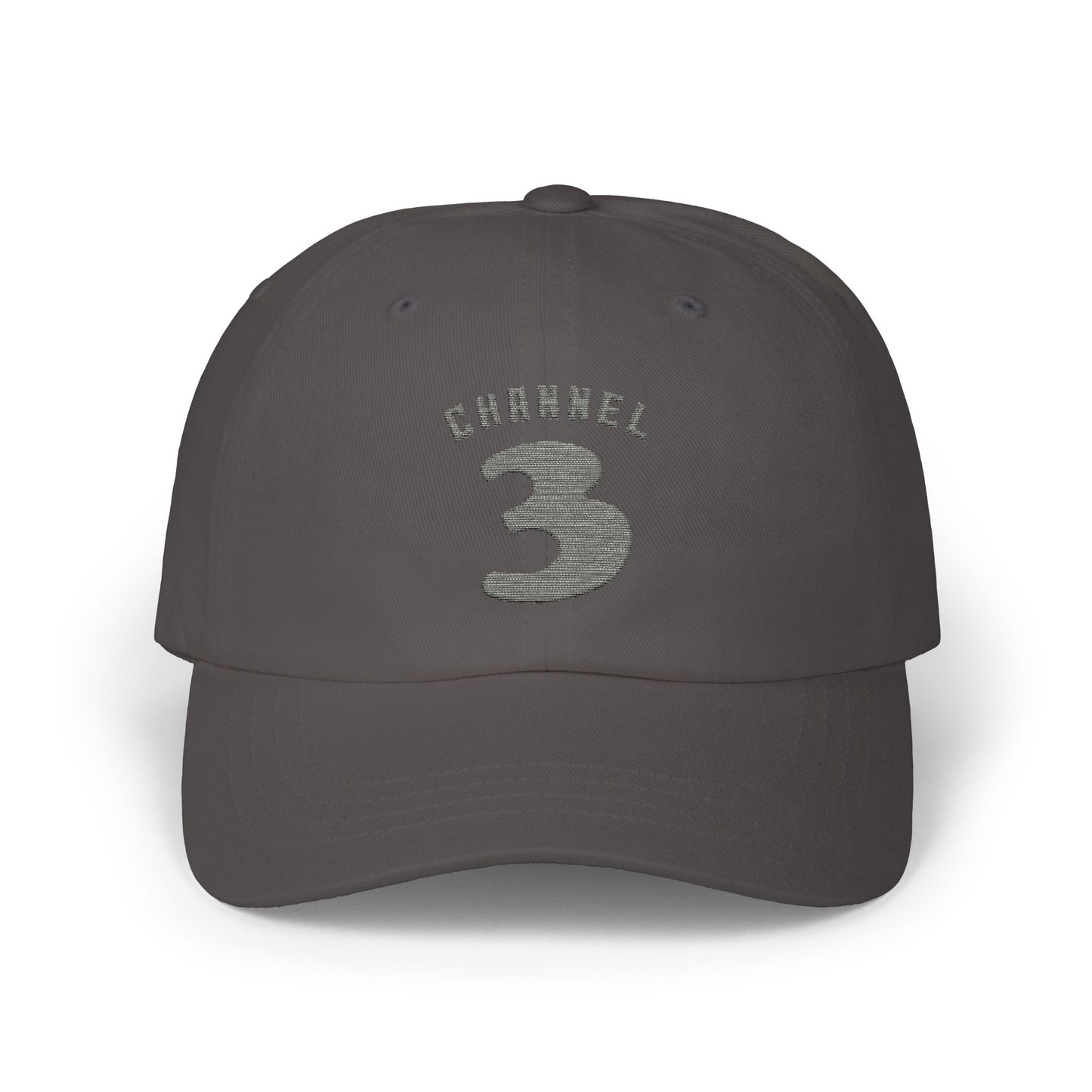 Classic Channel 3 Hat (light gray edition)