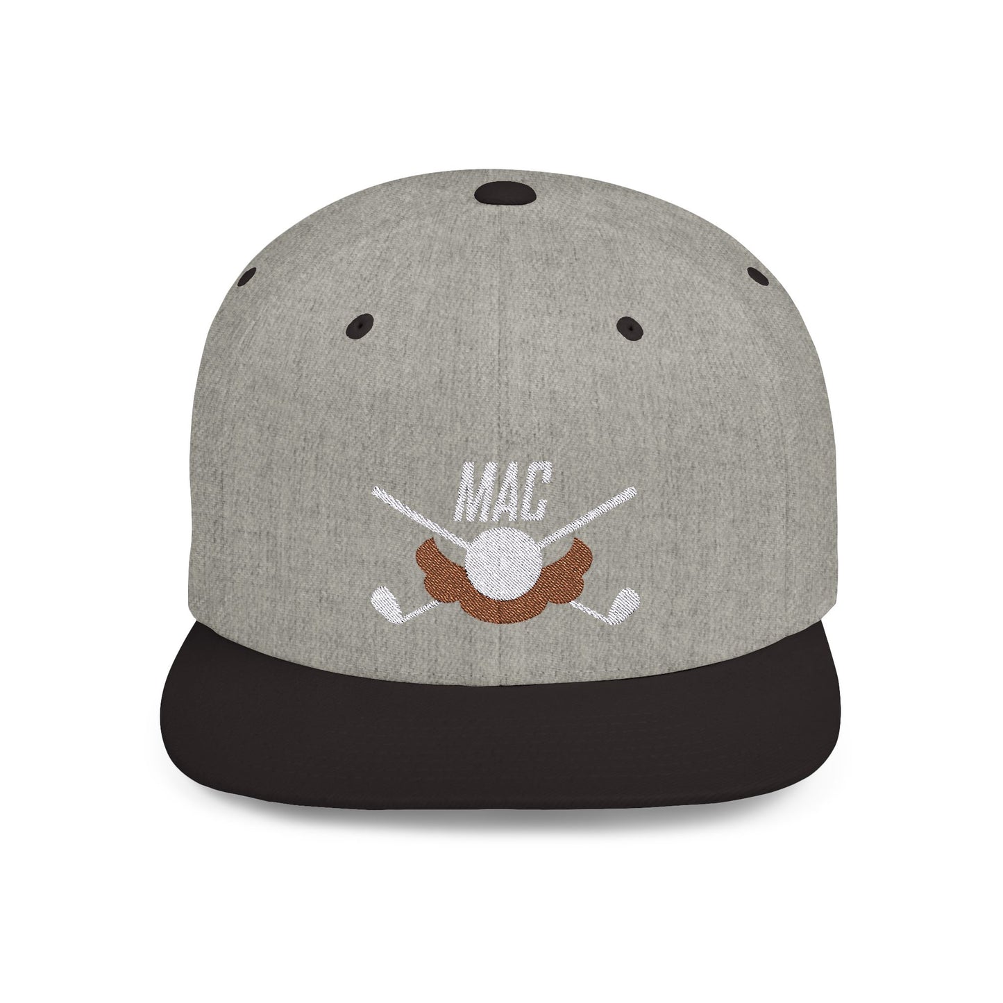 MAC Club Flat Bill Snapback Hat