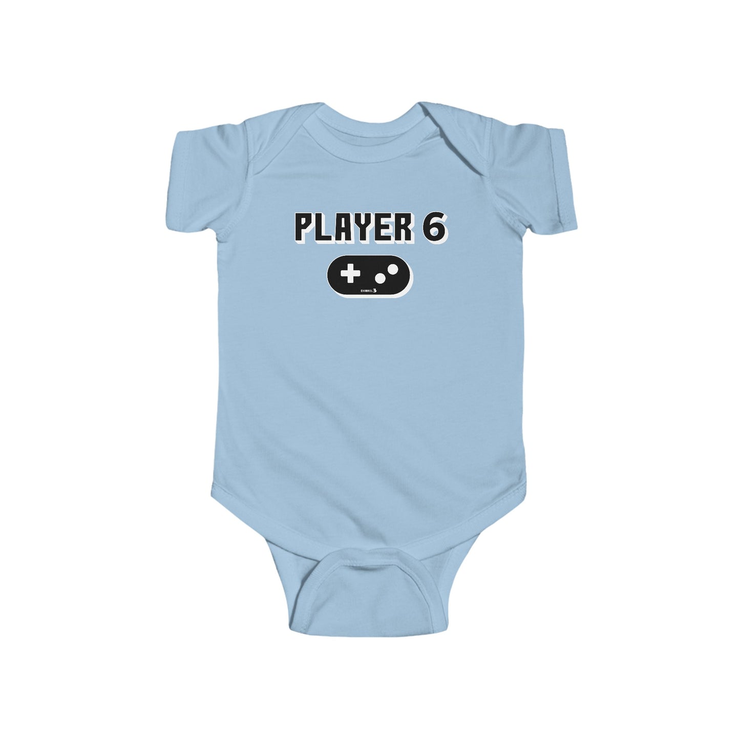PLAYER 6 (BABY onesie)