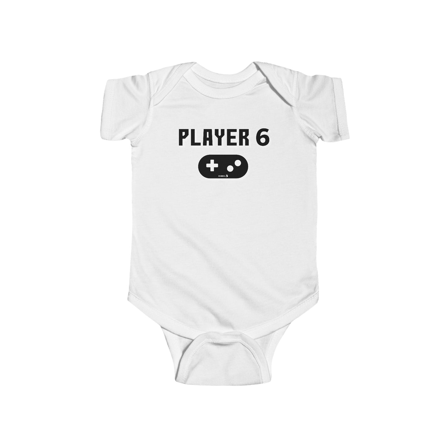 PLAYER 6 (BABY onesie)