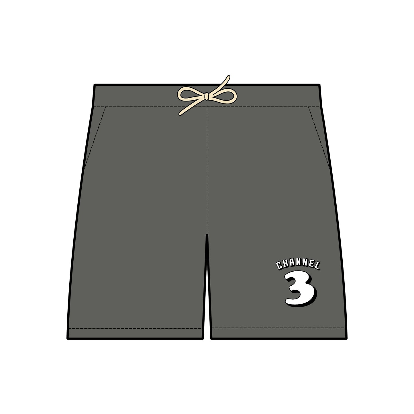 Channel 3 Sweat Shorts
