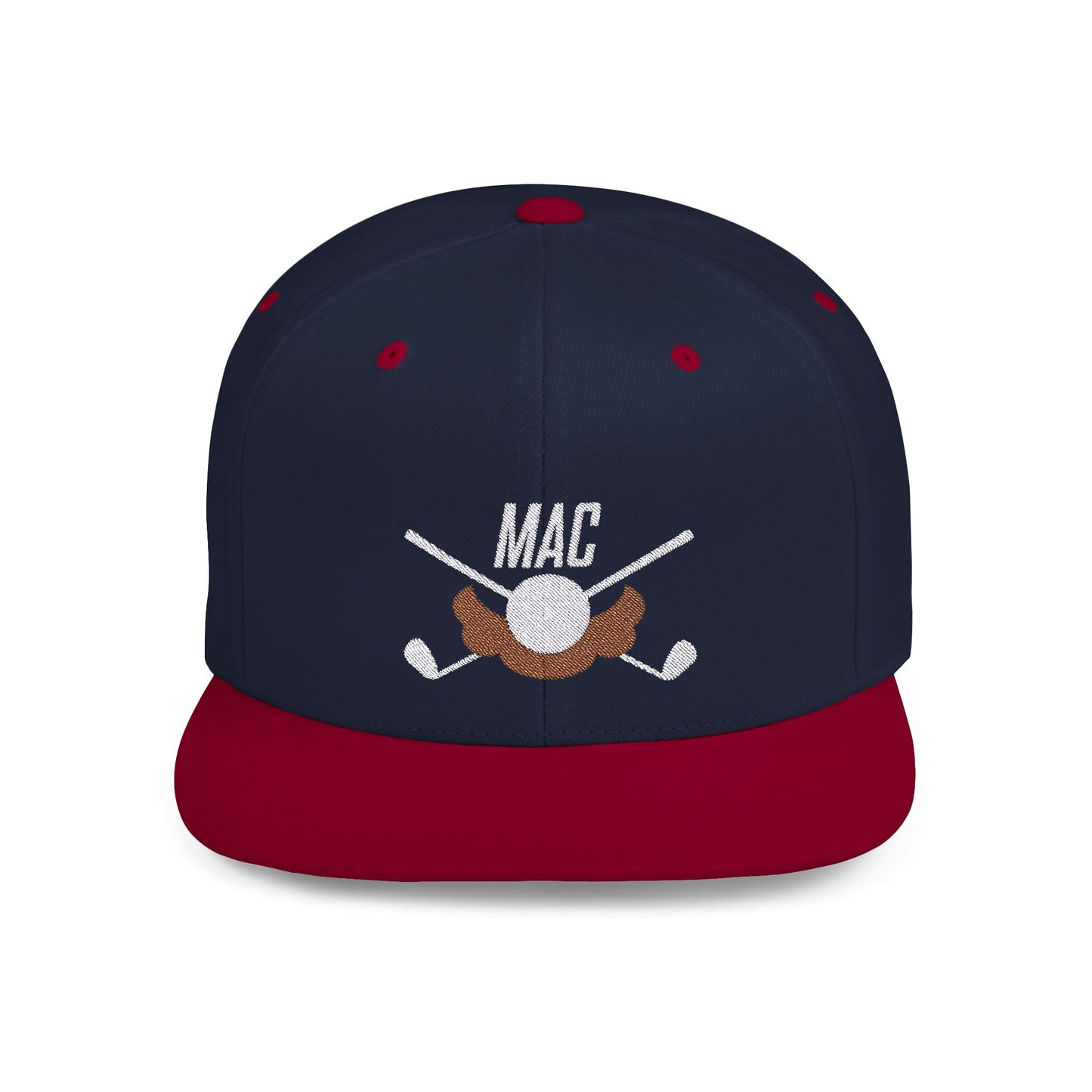MAC Club Flat Bill Snapback Hat