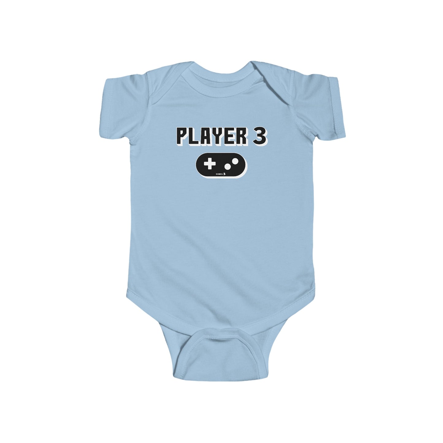 PLAYER 3 (BABY onesie)
