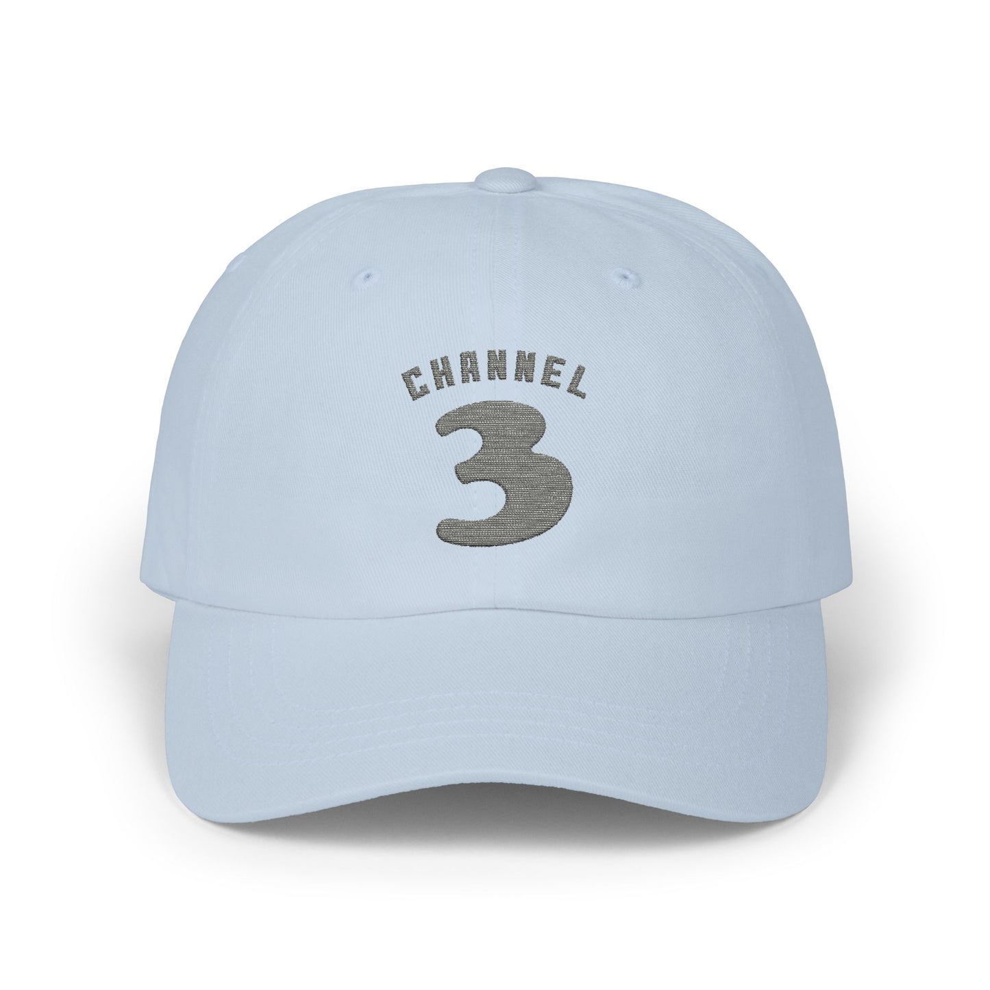 Classic Channel 3 Hat (light gray edition)