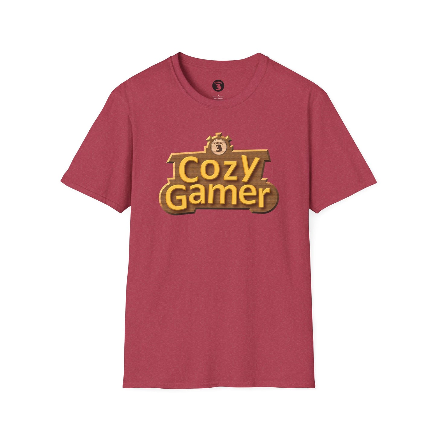 Cozy Gamer Adult Unisex Softstyle T-Shirt