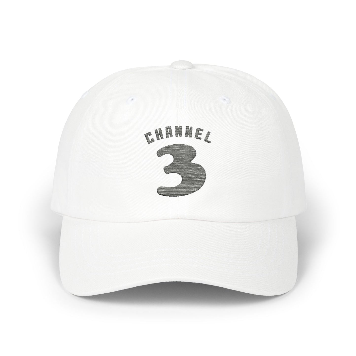 Classic Channel 3 Hat (light gray edition)