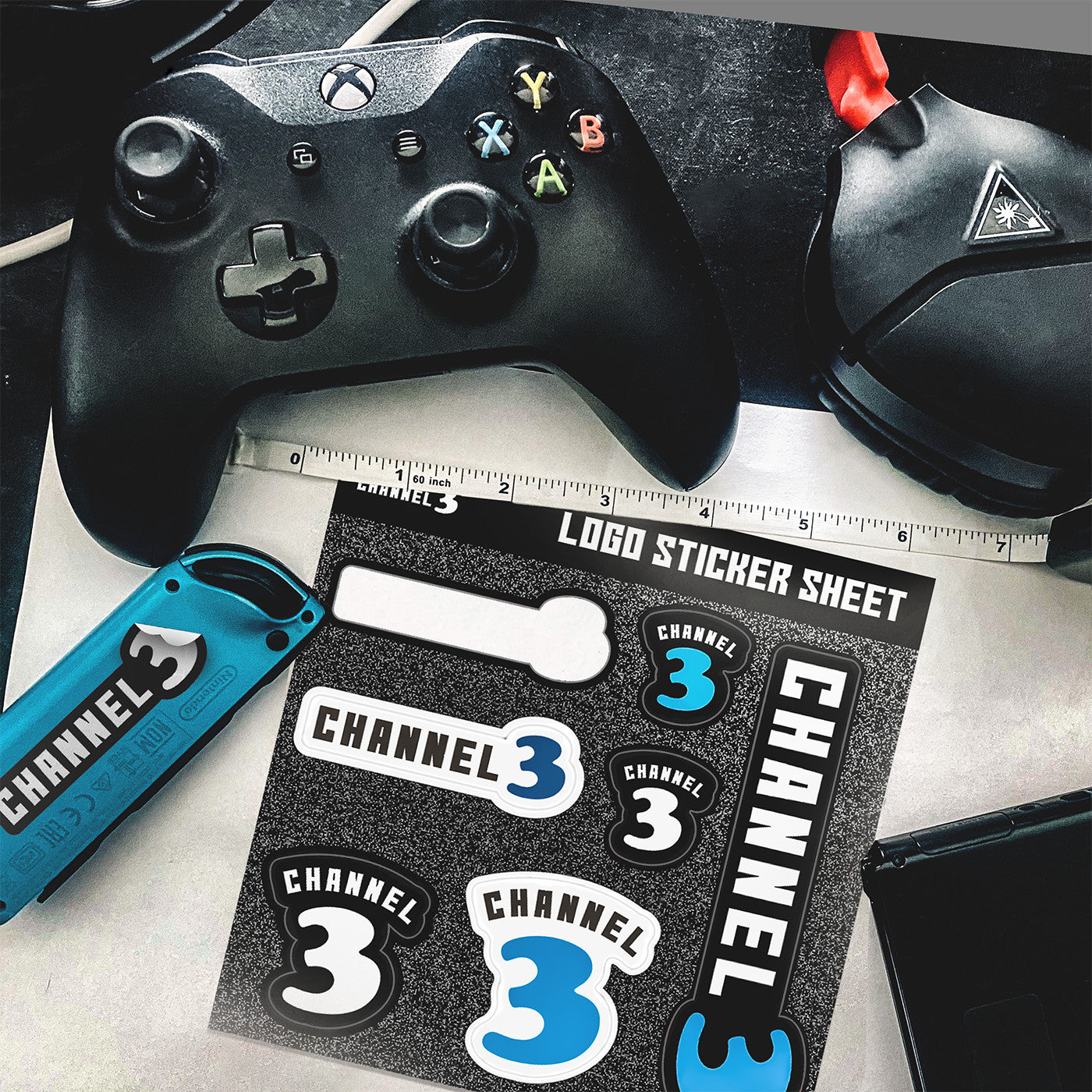 Channel 3 Sticker Sheet