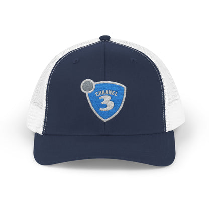 Channel 3 Shield Trucker Hat