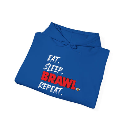 Eat. Sleep. BRAWL. Repeat. Hoodie