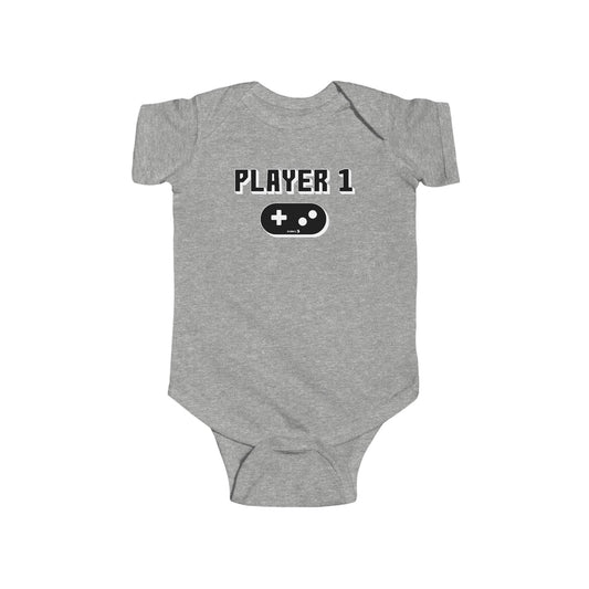 PLAYER 1 (BABY onesie)