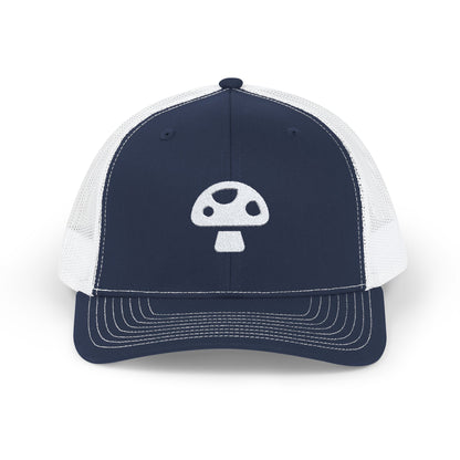 Icon Trucker Hat: Mushroom