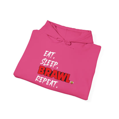 Eat. Sleep. BRAWL. Repeat. Hoodie