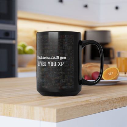 What doesn't kill you gives you XP Mug