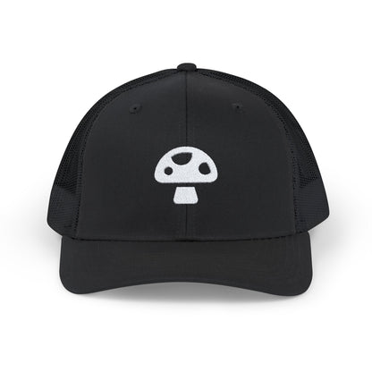 Icon Trucker Hat: Mushroom