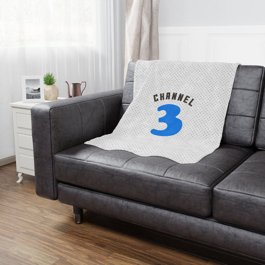 Channel 3 Icon Throw Blanket