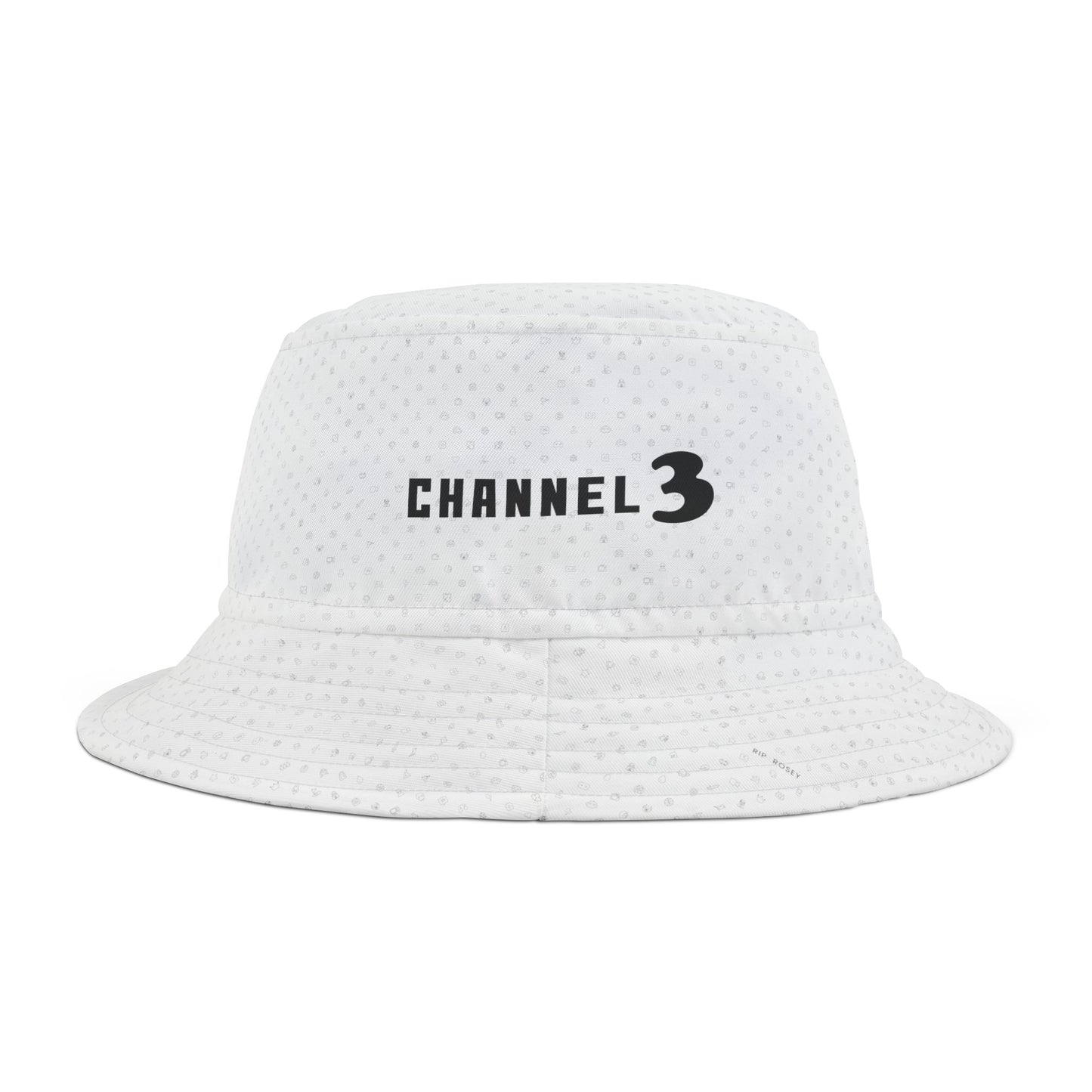 Channel 3 Bucket Hat - Icons