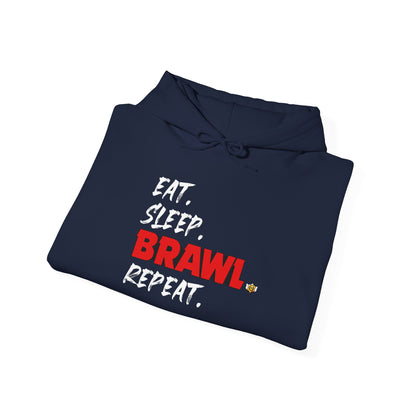 Eat. Sleep. BRAWL. Repeat. Hoodie