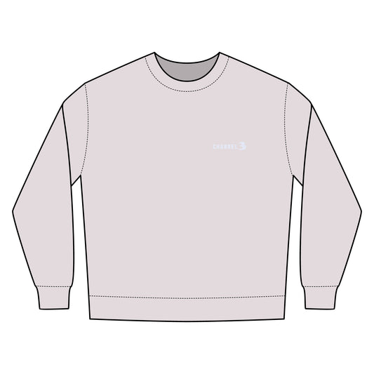 Channel 3 Embroidered Nantucket Crewneck Sweatshirt