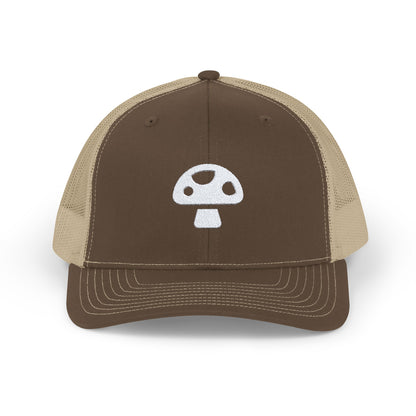 Icon Trucker Hat: Mushroom