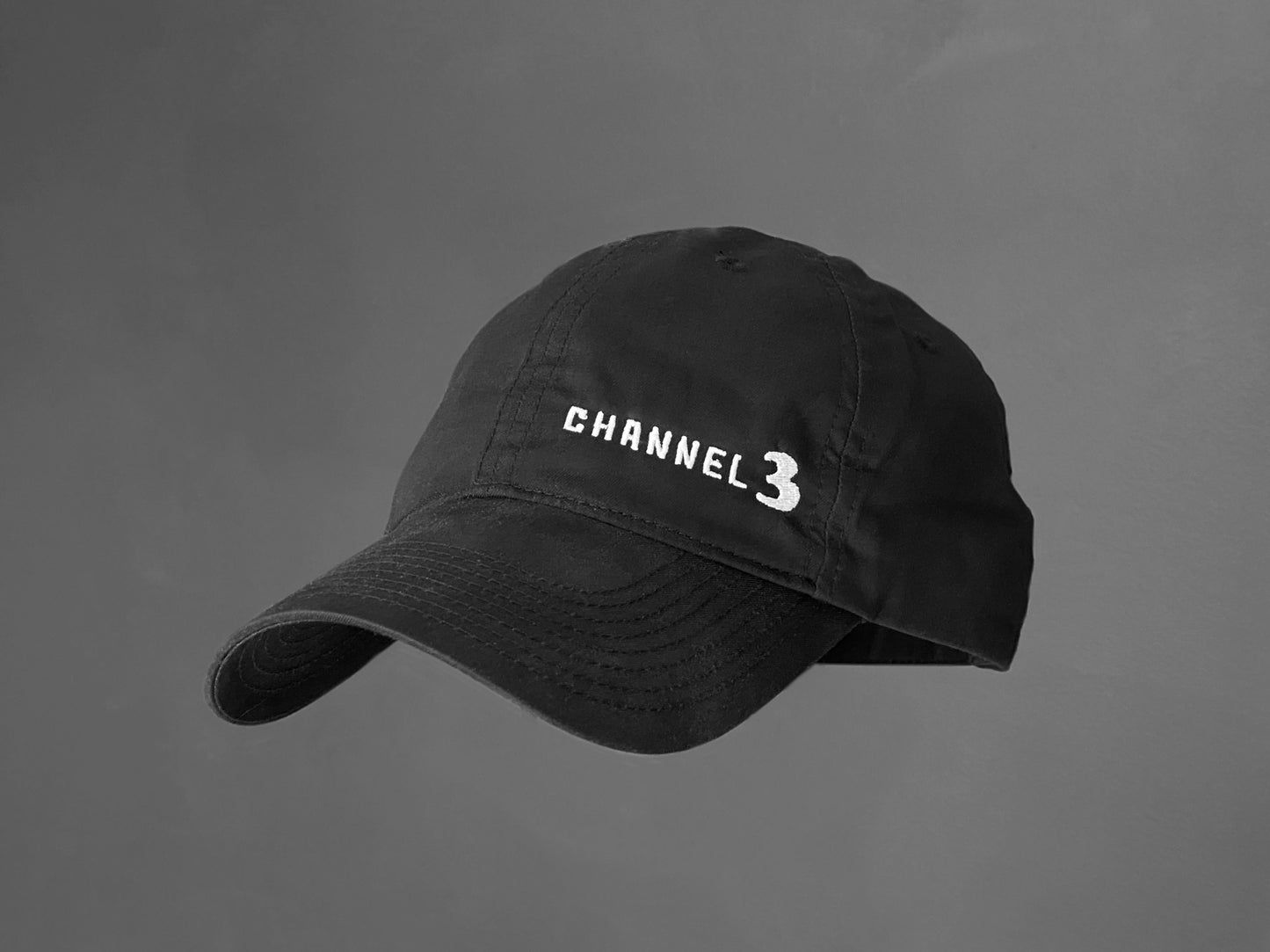 Channel 3 Side Classic Hat (Black)