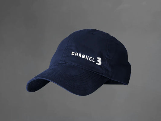 Channel 3 Side Classic Hat (Navy)